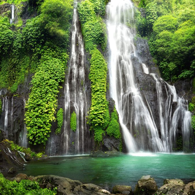waterfall in balinese juungle best time to visit bali 